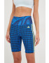 adidas Performance pantaloni scurți de antrenament Farm Rio femei modelator high waist - Pled.ro