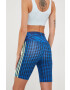 adidas Performance pantaloni scurți de antrenament Farm Rio femei modelator high waist - Pled.ro