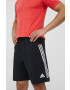 adidas Performance pantaloni scurți de antrenament Train Icons barbati culoarea gri - Pled.ro