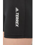 adidas Performance Pantaloni scurți GQ1369 femei culoarea negru cu imprimeu high waist - Pled.ro