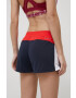 adidas Performance pantaloni scurti HE6061 femei culoarea albastru marin modelator medium waist - Pled.ro