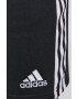 adidas Performance pantaloni scurti HC1662 femei culoarea negru modelator medium waist - Pled.ro