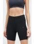 adidas Performance pantaloni scurți de alergare FastImpact HEAT.RDY culoarea negru neted high waist - Pled.ro