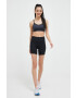 adidas Performance pantaloni scurți de alergare FastImpact HEAT.RDY culoarea negru neted high waist - Pled.ro