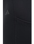 adidas Performance pantaloni scurți de alergare FastImpact HEAT.RDY culoarea negru neted high waist - Pled.ro