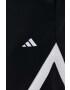 adidas Performance pantaloni scurți de antrenament Pro Block culoarea negru - Pled.ro