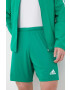 adidas Performance pantaloni scurți de antrenament Squadra 21 culoarea verde - Pled.ro