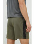 adidas Performance pantaloni scurți de antrenament Training Essentials barbati culoarea verde - Pled.ro