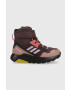 adidas TERREX adidas Performance pantofi copii Trailmaker culoarea bordo - Pled.ro