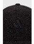 adidas Performance sapca culoarea negru cu imprimeu - Pled.ro