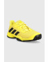 adidas Performance sneakers pentru copii culoarea galben - Pled.ro