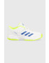 adidas Performance sneakers pentru copii COURT STABIL JR culoarea alb - Pled.ro