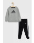 adidas Performance Trening copii HF8819 culoarea gri - Pled.ro