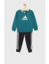 adidas Performance trening copii culoarea gri - Pled.ro