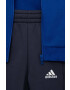 adidas Performance trening copii culoarea gri - Pled.ro