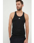 adidas Performance tricou de alergare Own the Run culoarea negru - Pled.ro