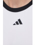 adidas Performance tricou de antrenament 3G Speed culoarea alb - Pled.ro