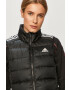 adidas Performance vestă sport cu puf culoarea negru de iarna - Pled.ro