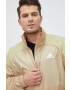 adidas Performance windbreaker culoarea bej de tranzitie - Pled.ro