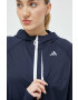 adidas Performance windbreaker Fast culoarea albastru marin de tranzitie - Pled.ro