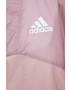 adidas Performance windbreaker culoarea roz de tranzitie - Pled.ro