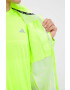 adidas Performance windbreaker Own the Run culoarea verde de tranzitie - Pled.ro