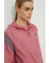 adidas Performance windbreaker Run Icons culoarea roz de tranzitie - Pled.ro