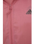 adidas Performance windbreaker Run Icons culoarea roz de tranzitie - Pled.ro