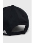 adidas sapca culoarea negru neted - Pled.ro