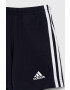 adidas set de bumbac pentru copii I 3S culoarea rosu - Pled.ro