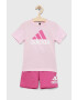 adidas set de bumbac pentru copii LK BL CO T - Pled.ro