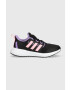 adidas sneakers pentru copii FortaRun 2.0 K culoarea negru - Pled.ro