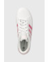 adidas sneakers pentru copii GRAND COURT 2.0 K culoarea alb - Pled.ro