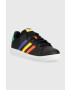 adidas sneakers pentru copii GRAND COURT 2. K culoarea negru - Pled.ro