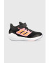 adidas sneakers pentru copii ULTRABOUNCE EL K culoarea negru - Pled.ro