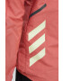 adidas TERREX windbreaker Agravic culoarea rosu - Pled.ro