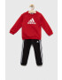 adidas trening copii I BOS LOGO culoarea rosu - Pled.ro