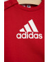 adidas trening copii I BOS LOGO culoarea rosu - Pled.ro