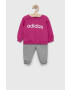 adidas trening copii I LIN FL culoarea roz - Pled.ro