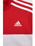 adidas trening copii U 3S TIBERIO TS culoarea rosu - Pled.ro