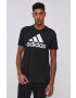 adidas Tricou GK9120 bărbați culoarea negru cu imprimeu - Pled.ro