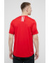 adidas tricou de antrenament GM4318 culoarea rosu neted - Pled.ro