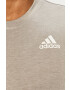 adidas tricou de antrenament GR0507 culoarea gri neted - Pled.ro