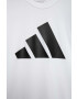 adidas tricou copii U TR-ES LOGO culoarea alb cu imprimeu - Pled.ro