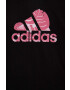 adidas tricou de bumbac pentru copii culoarea negru - Pled.ro