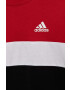 adidas tricou de bumbac pentru copii culoarea rosu modelator - Pled.ro