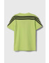 adidas tricou de bumbac pentru copii culoarea verde modelator - Pled.ro