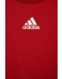 adidas tricou de bumbac pentru copii U 3S CB TEE culoarea rosu modelator - Pled.ro