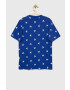 adidas tricou de bumbac pentru copii U BLUV TEE cu imprimeu - Pled.ro