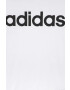 adidas tricou de bumbac pentru copii U LIN culoarea alb cu imprimeu - Pled.ro